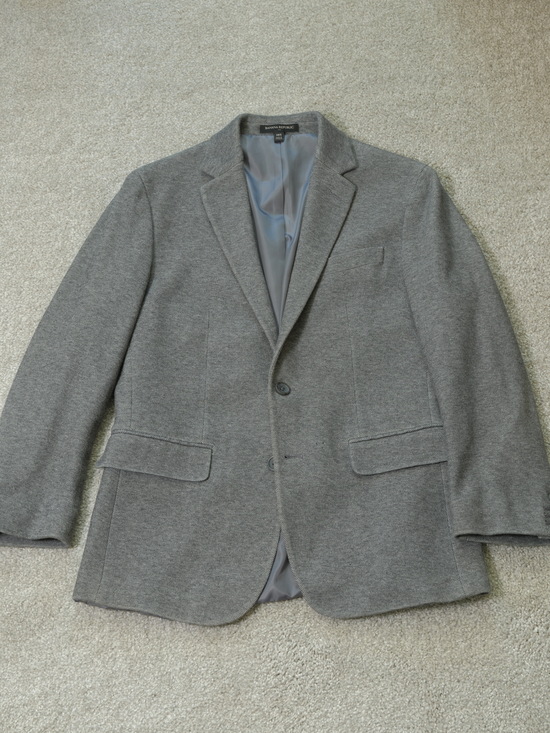 Banana Republic Other - Banana Republic Slim Fit Gray Cotton Blazer